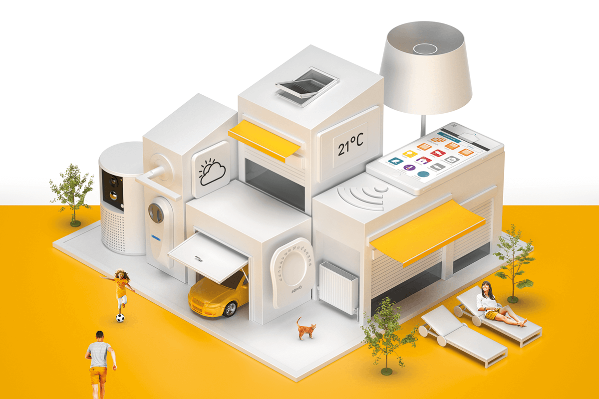 Illustration de la technologie, de l'équipement commercial et des machines informatiques en cours de maintenance