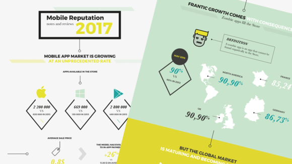 Modern Business Plan Infographic Vector Illustration featuring Data Symbols and Signs