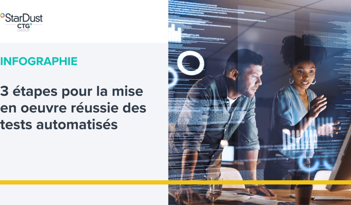 Infographie sur les tests automatisés